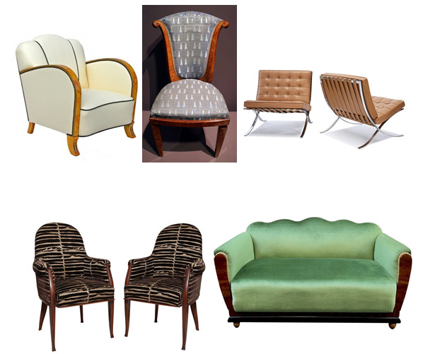 History of Upholstery Art Deco Signature Upholstery